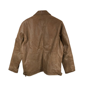 Leather jacket, size L