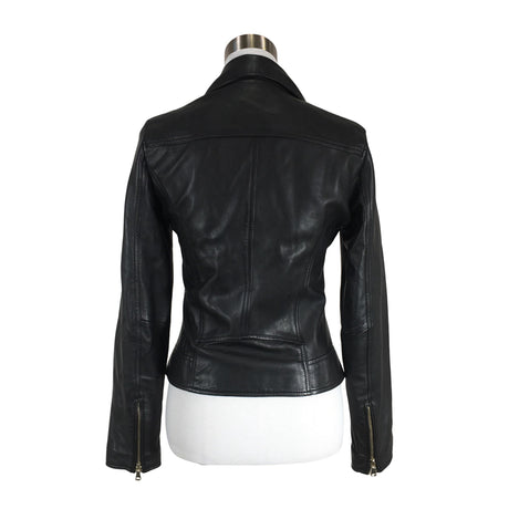 Unisex Massimo Dutti - Leather jacket, size 36 -  (2)