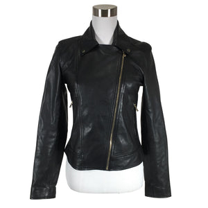 Unisex Massimo Dutti - Leather jacket, size 36 -  (1)