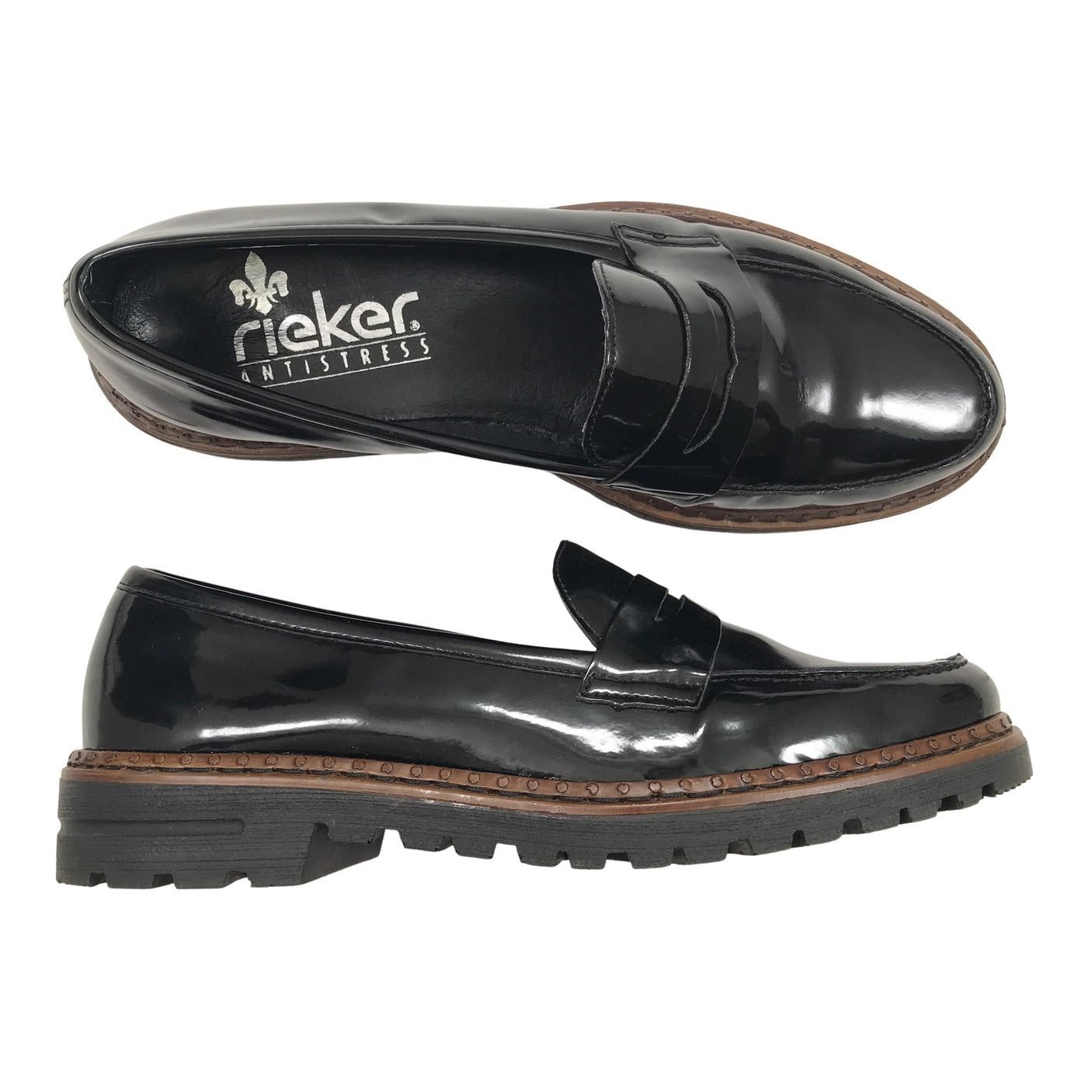 Unisex Rieker - Loafers, size 38 -  (1)