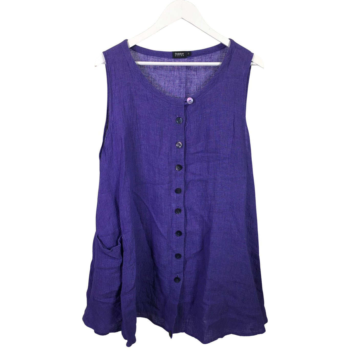 Fabric tunic, size 38