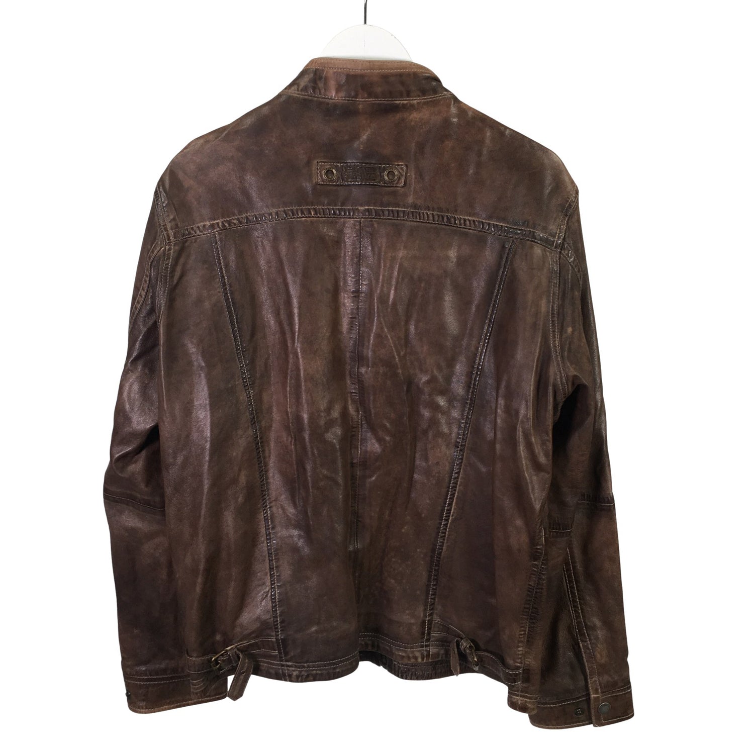 Leather jacket, size L