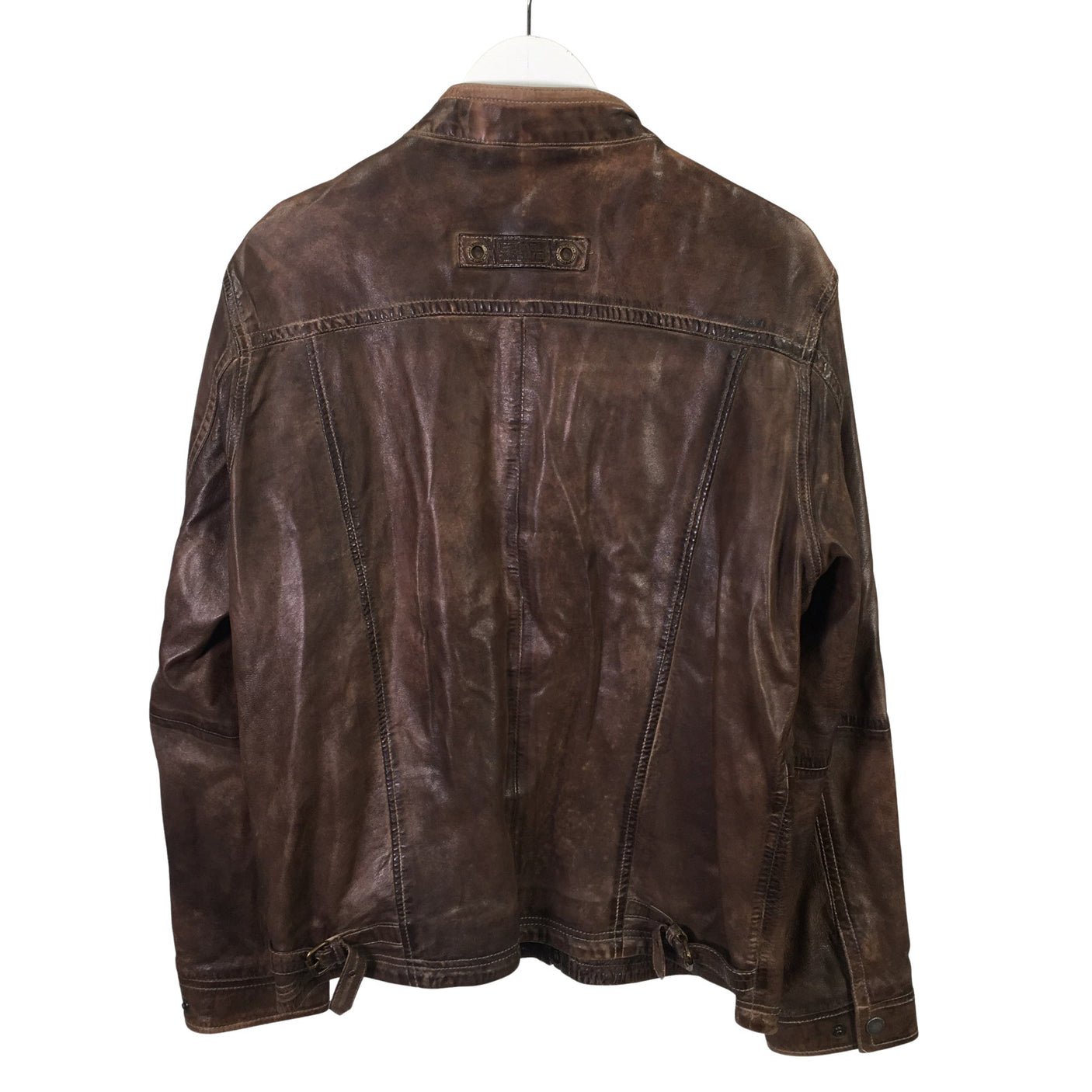 Leather jacket, size L