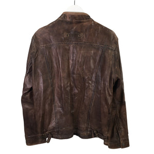 Leather jacket, size L