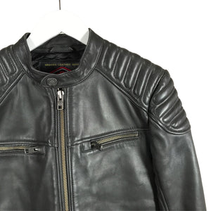 Unisex Superdry - Leather jacket, size S -  (3)