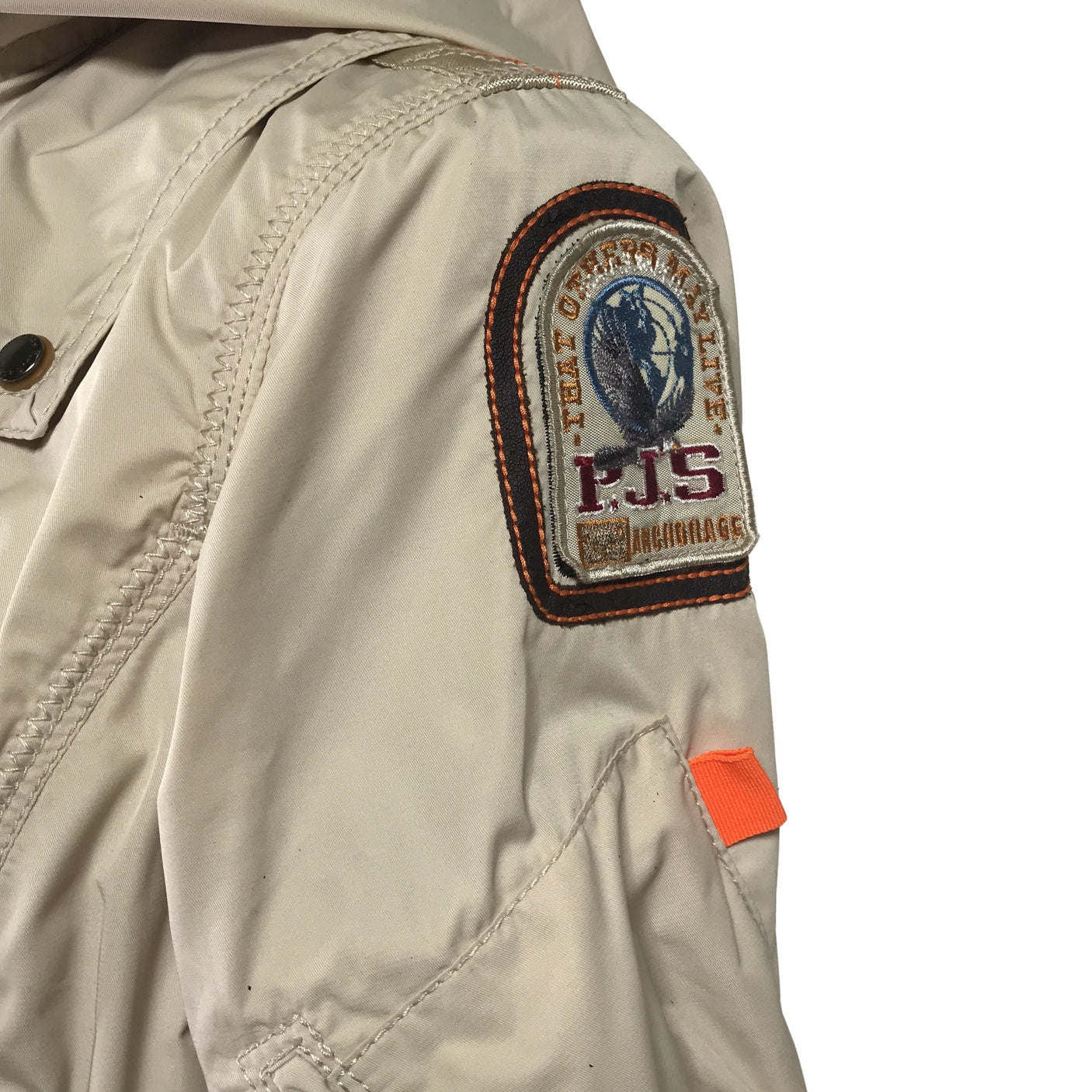 Parka jacket, size 38