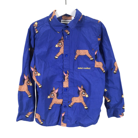 Unisex Mini Rodini - Collared shirt, size 116 - 122 -  ()