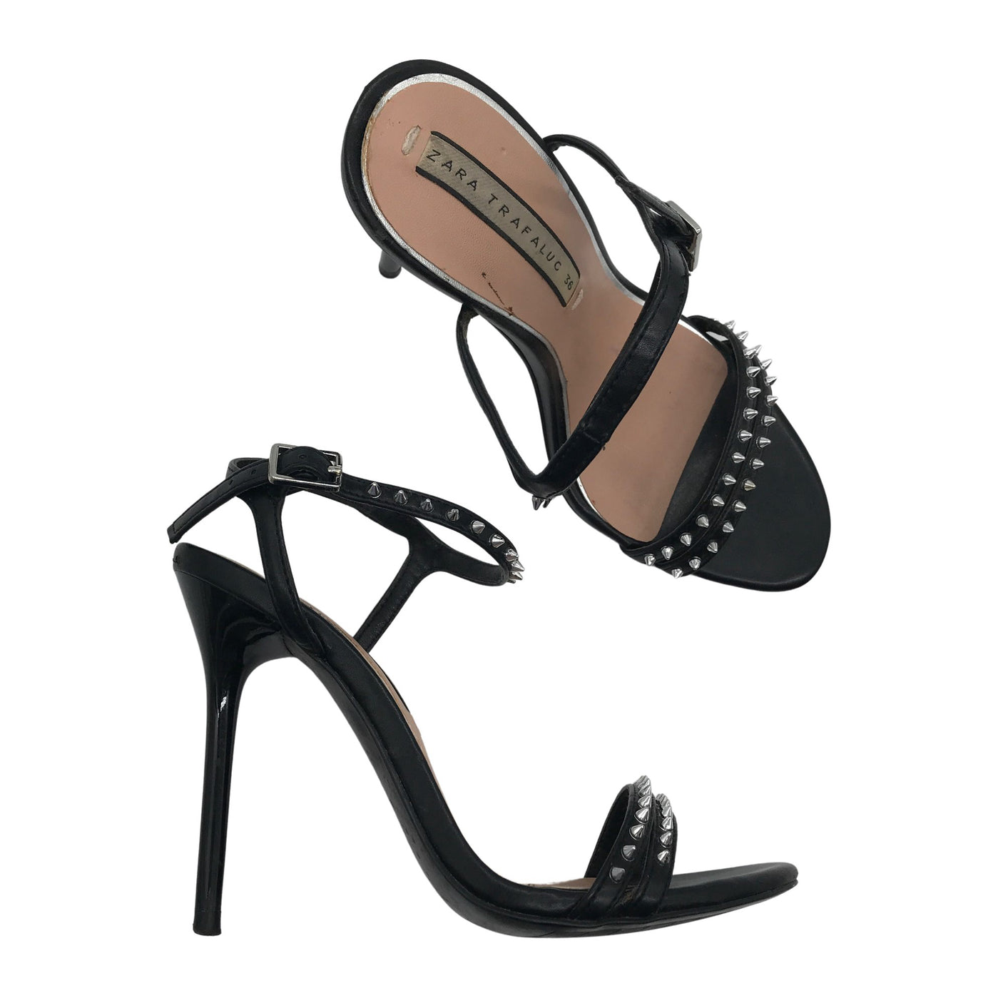 Unisex Zara - Heeled sandals, size 36 -  (1)