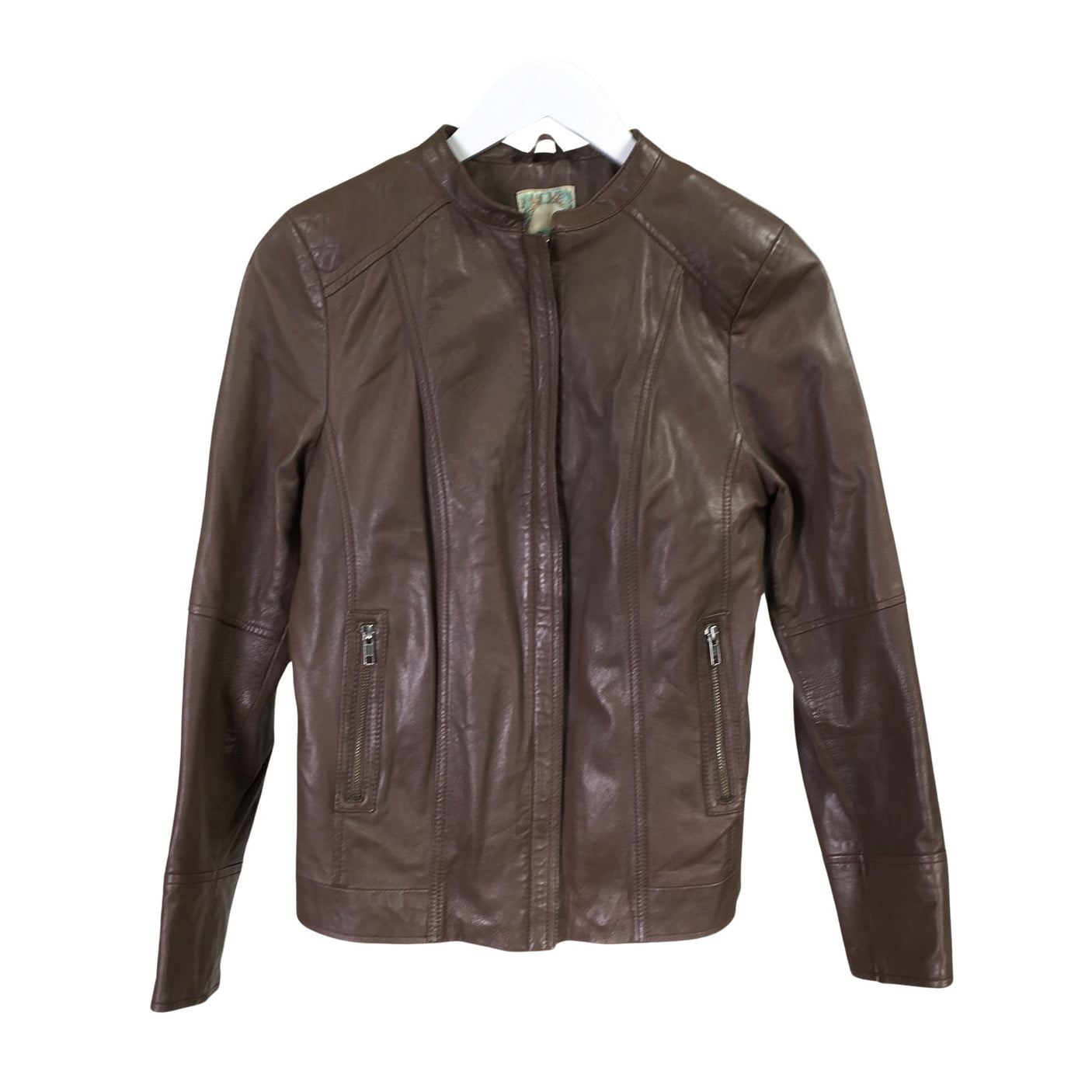 Leather jacket, size 40