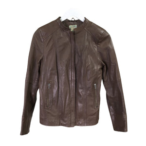 Leather jacket, size 40