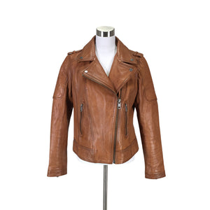 Leather jacket, size 42