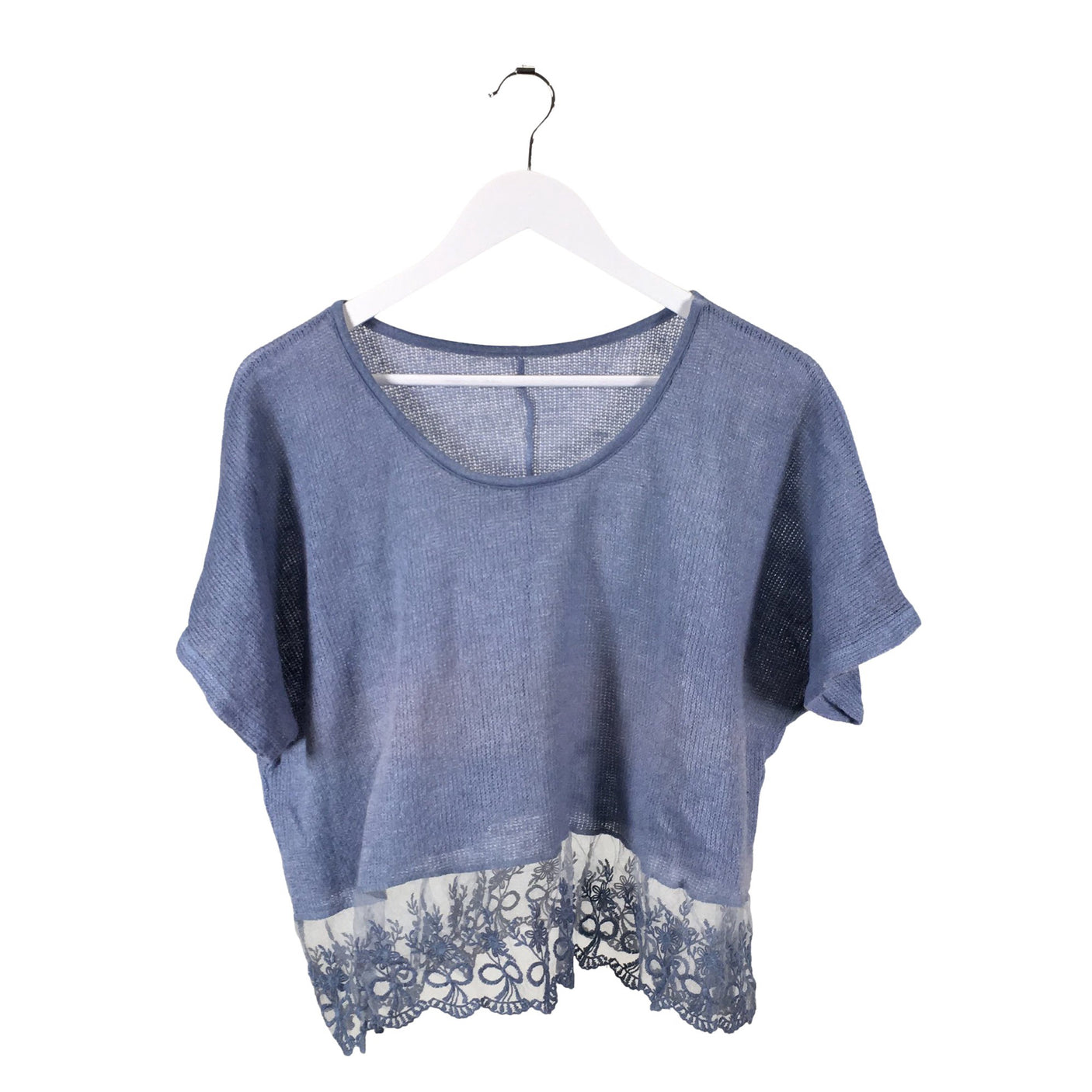 Unisex Handmade - Short-sleeved blouse, size 40 -  (1)