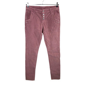 Unisex Cream - Velvet trousers, size 40 -  (1)