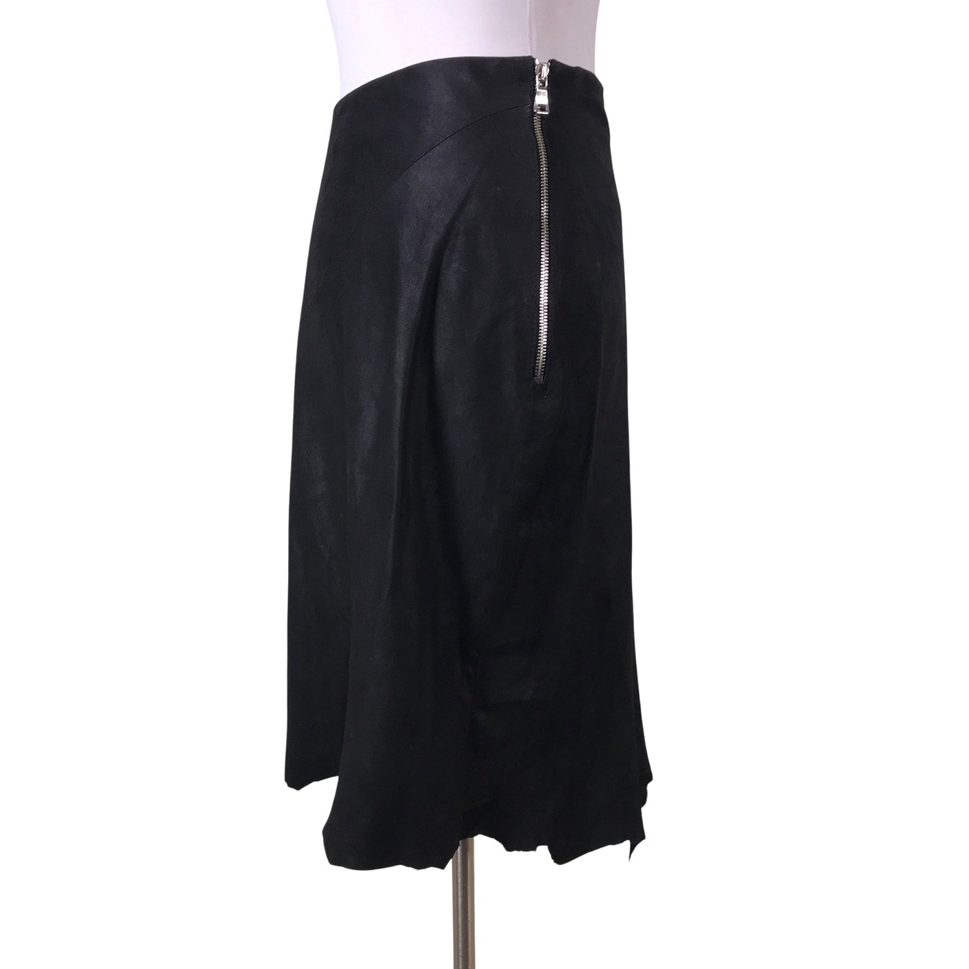Unisex Balmain - Leather skirt, size 36 -  (3)