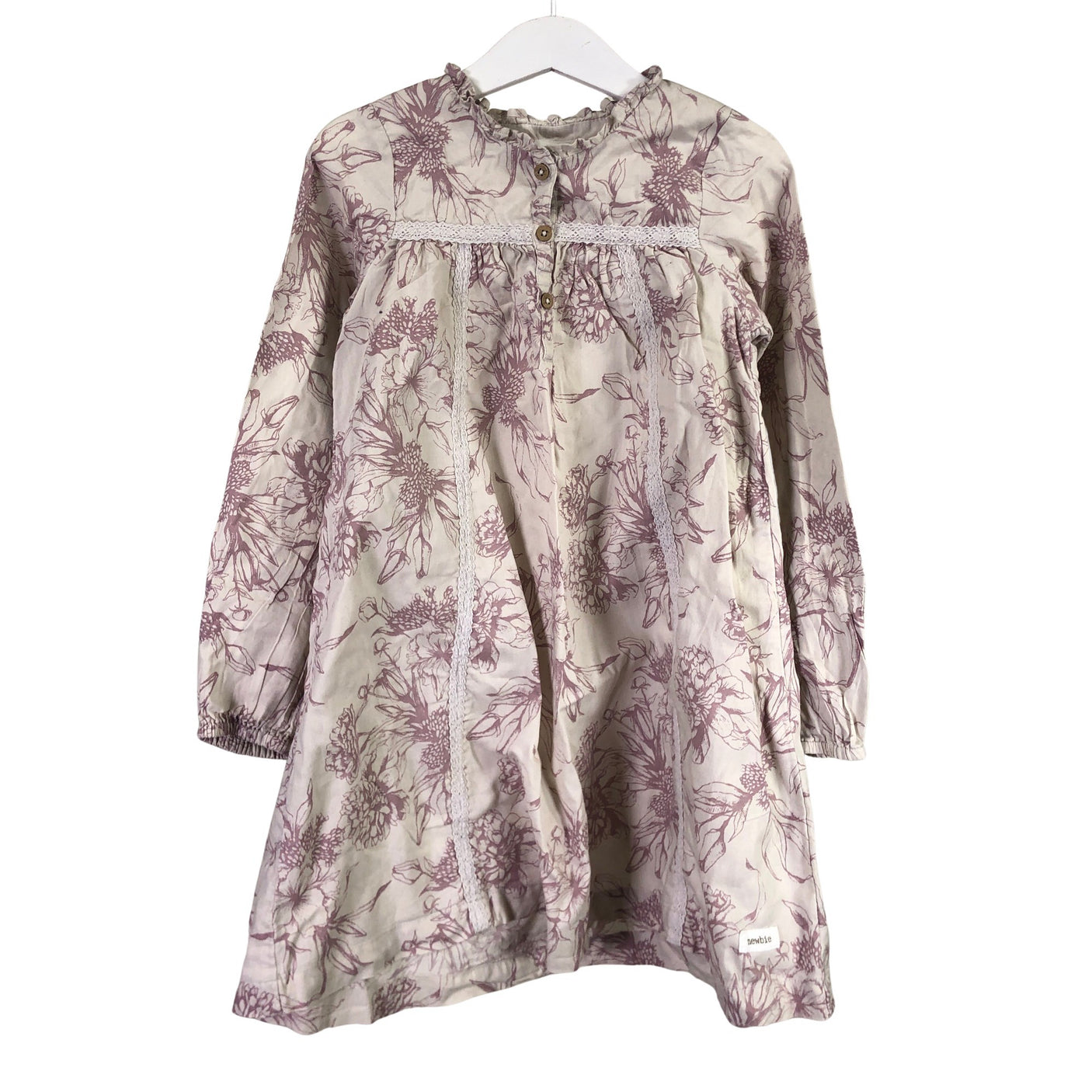 Unisex Newbie - Fabric dress, size 116 - 122 -  (1)