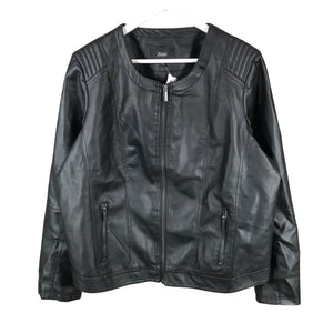 Unisex Zizzi - Leather jacket, size 48 -  (1)