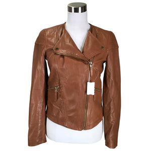 Unisex Massimo Dutti - Nahkatakki, koko 36 -  (1)