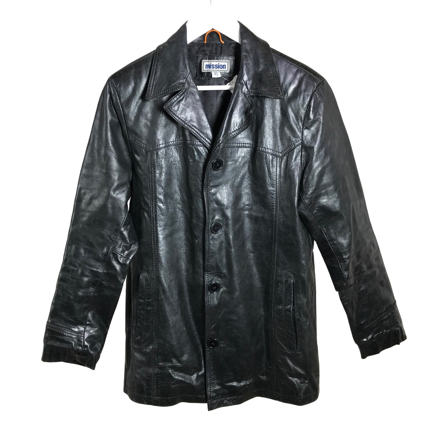 Unisex Mission - Nahkatakki, koko XS -  (1)