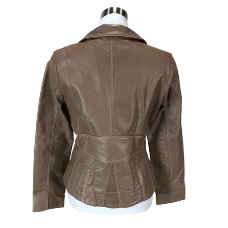 Unisex Emma - Nahkatakki, koko 38 -  (2)