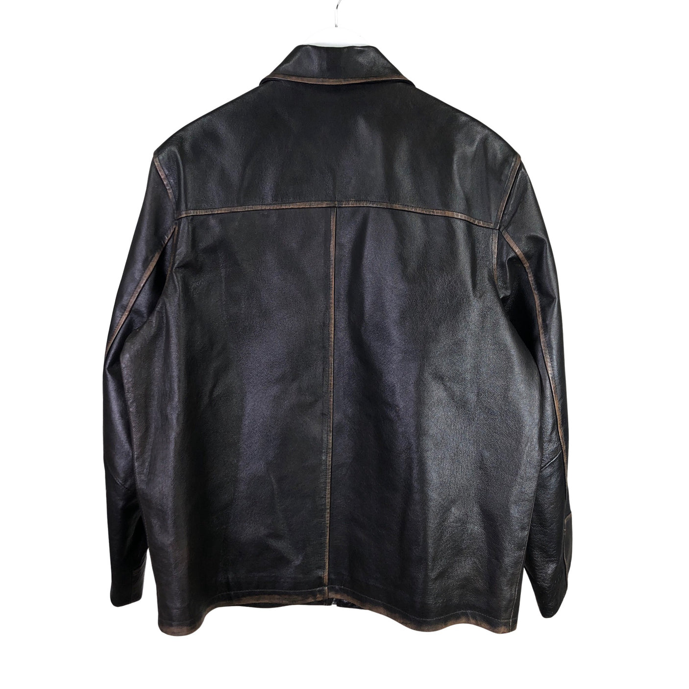 Unisex S.T.I - Nahkatakki, koko L -  (2)