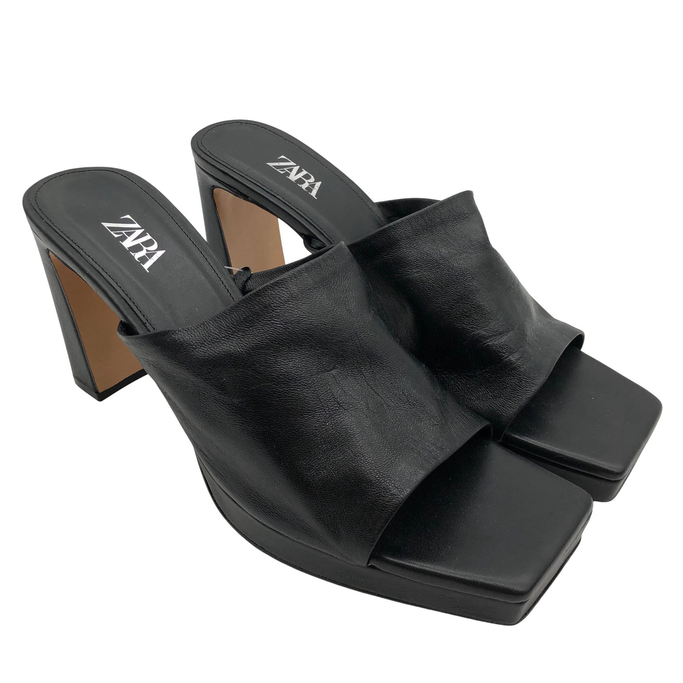 Unisex Zara - Korolliset sandaalit, koko 39 -  (2)