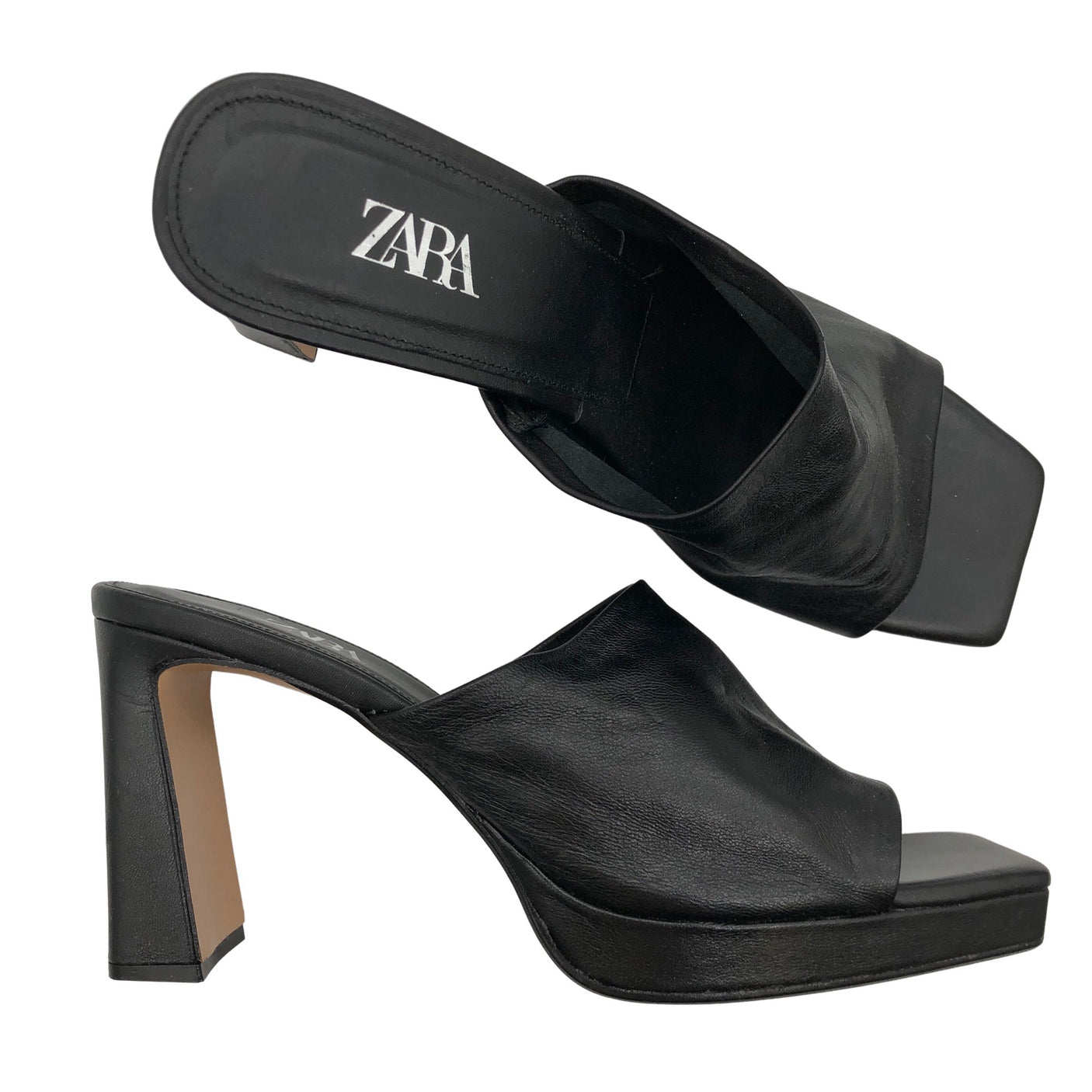 Unisex Zara - Korolliset sandaalit, koko 39 -  (1)