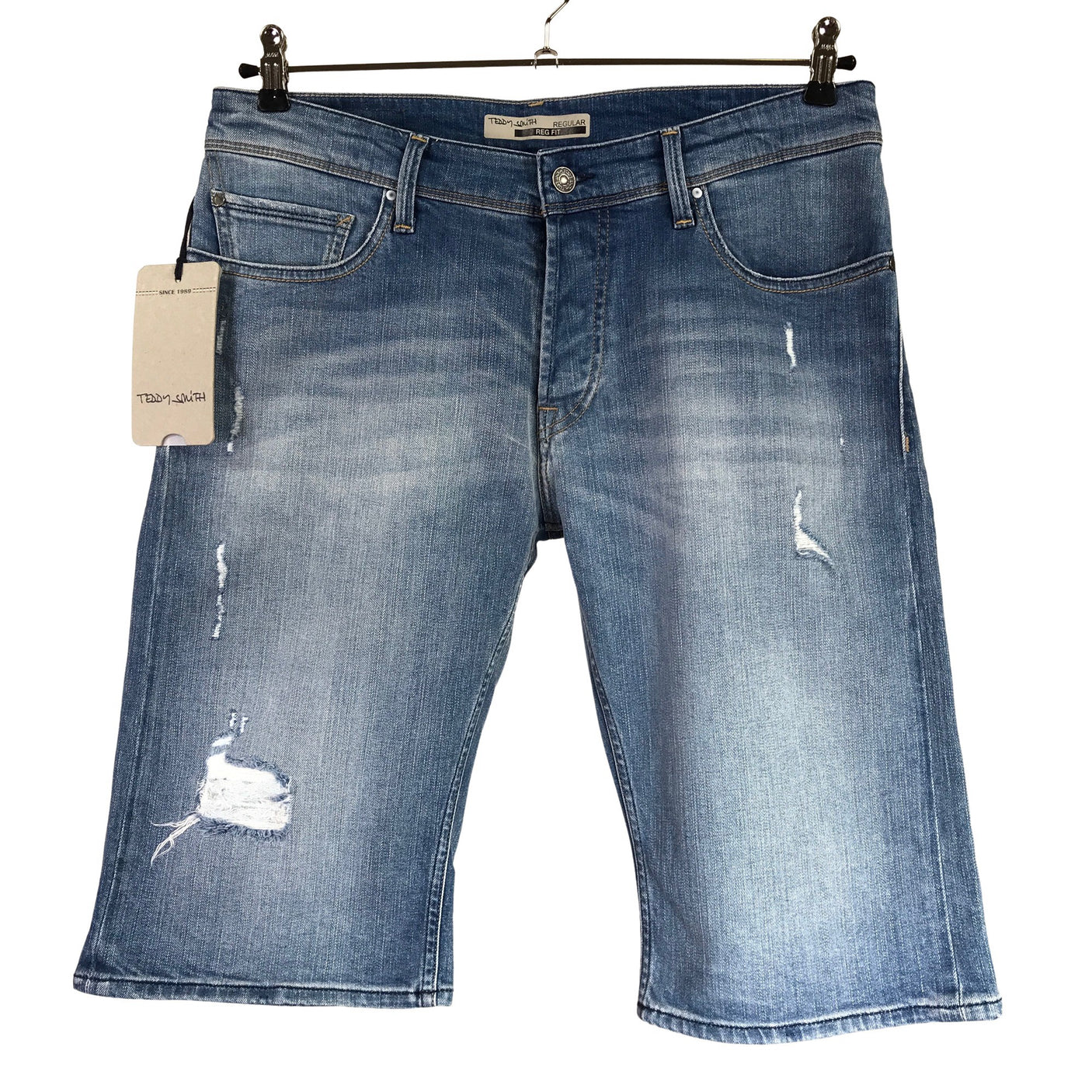 Farkkushortsit, koko L