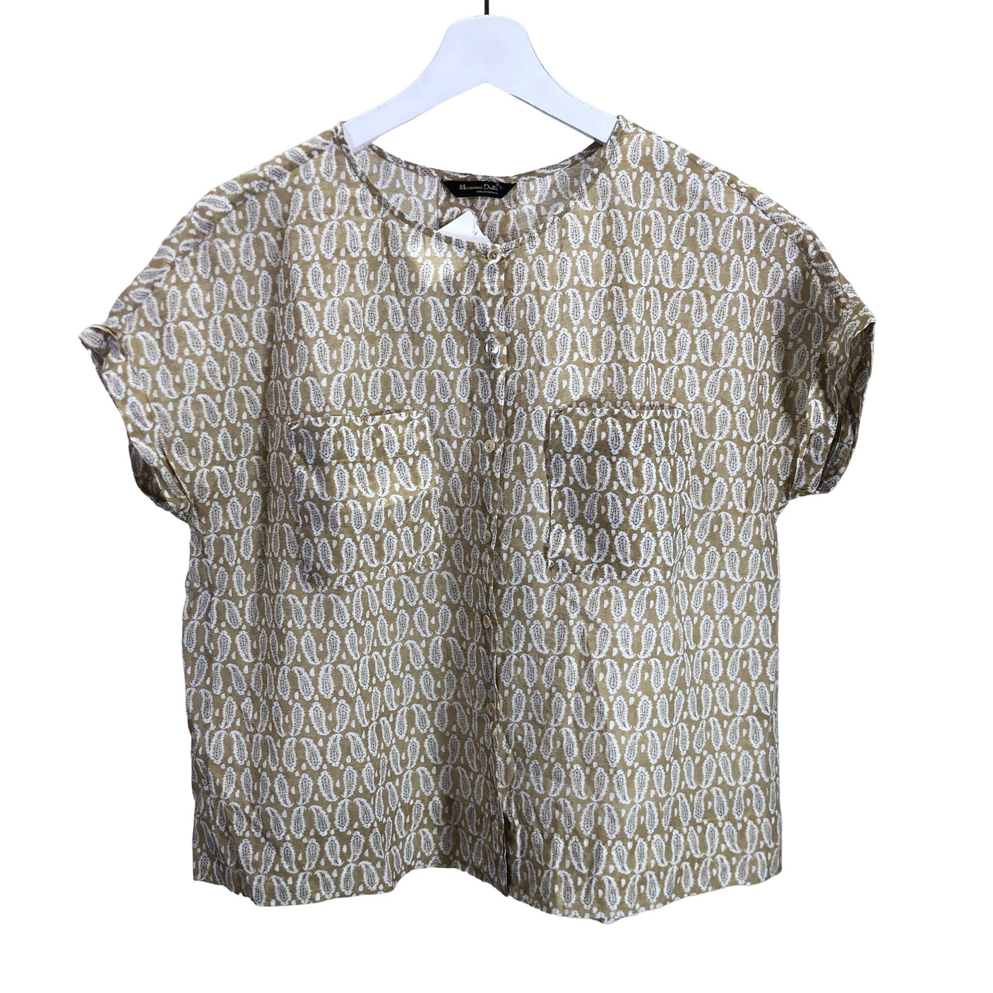 Unisex Massimo Dutti - Lyhythihainen pusero, koko 38 -  (1)