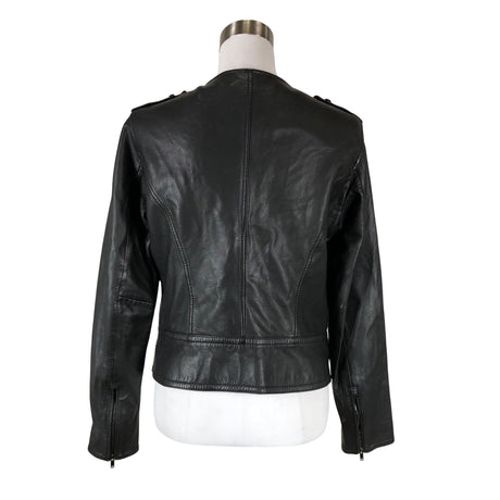 Unisex Massimo Dutti - Nahkatakki, koko 40 -  (2)