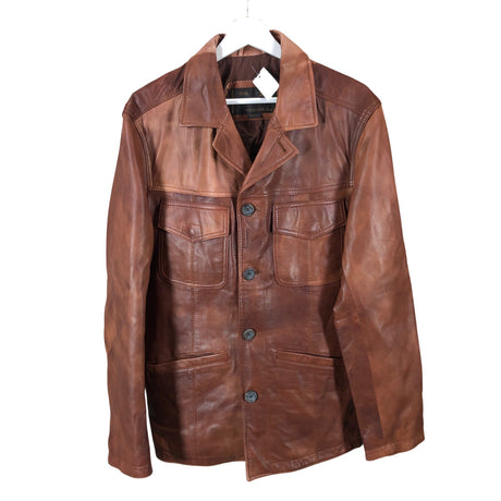 Unisex Marlboro Classics - Nahkatakki, koko M -  ()
