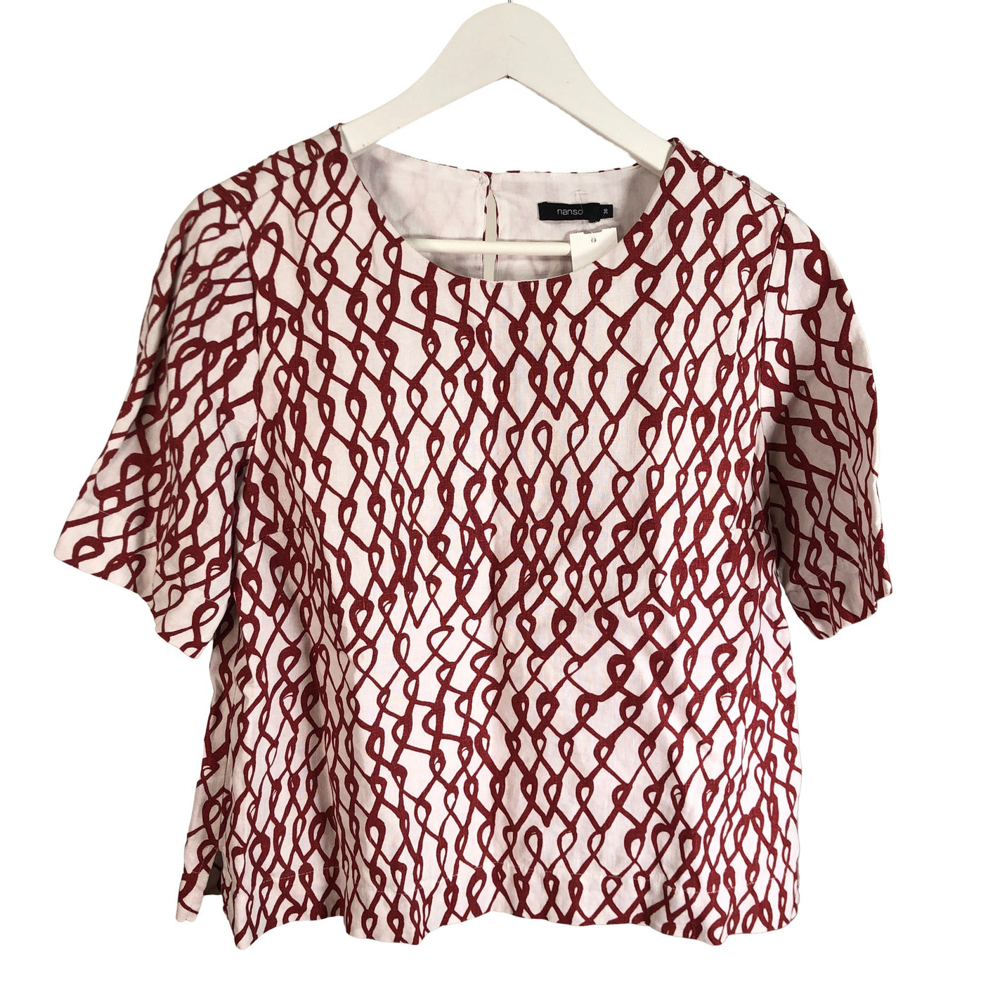 Unisex nanso - Lyhythihainen pusero, koko 36 -  (1)