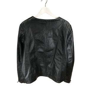Unisex Zizzi - Nahkatakki, koko 50 -  (2)