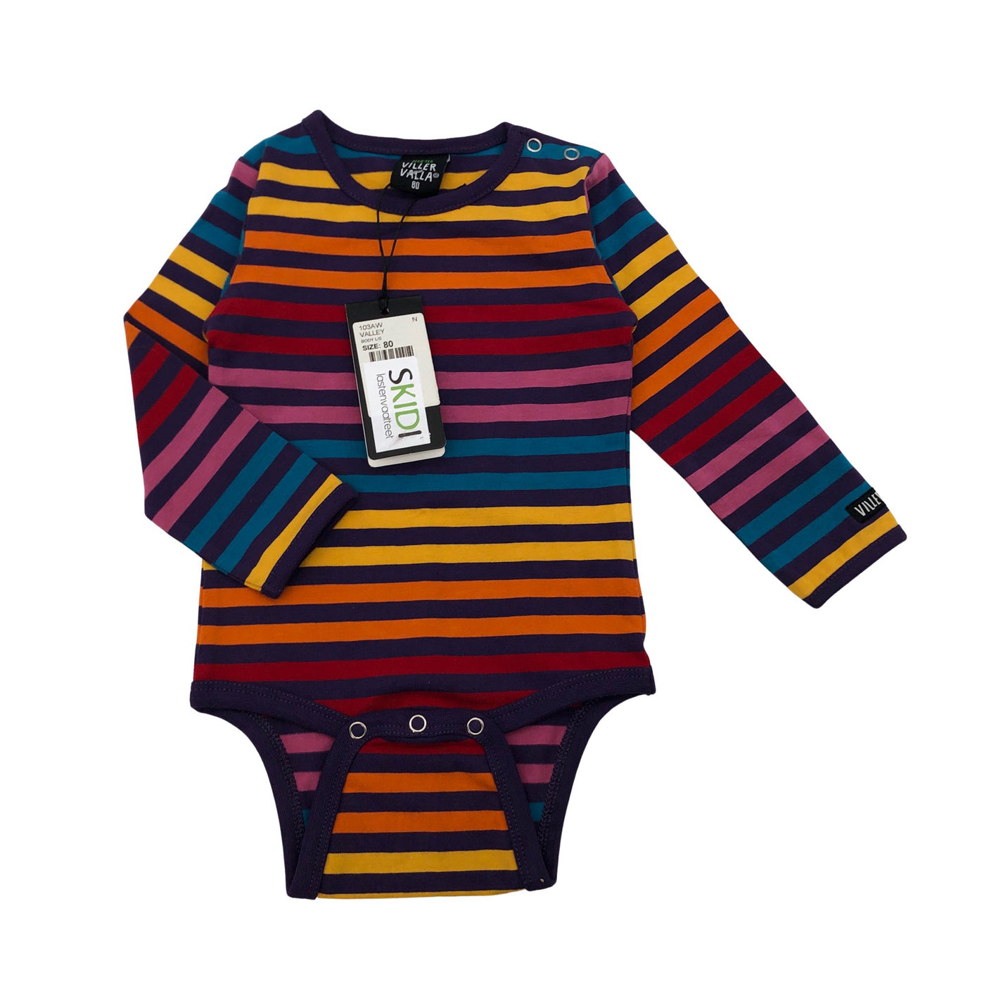 Unisex Villervalla - Body, koko 74 - 80 -  (1)
