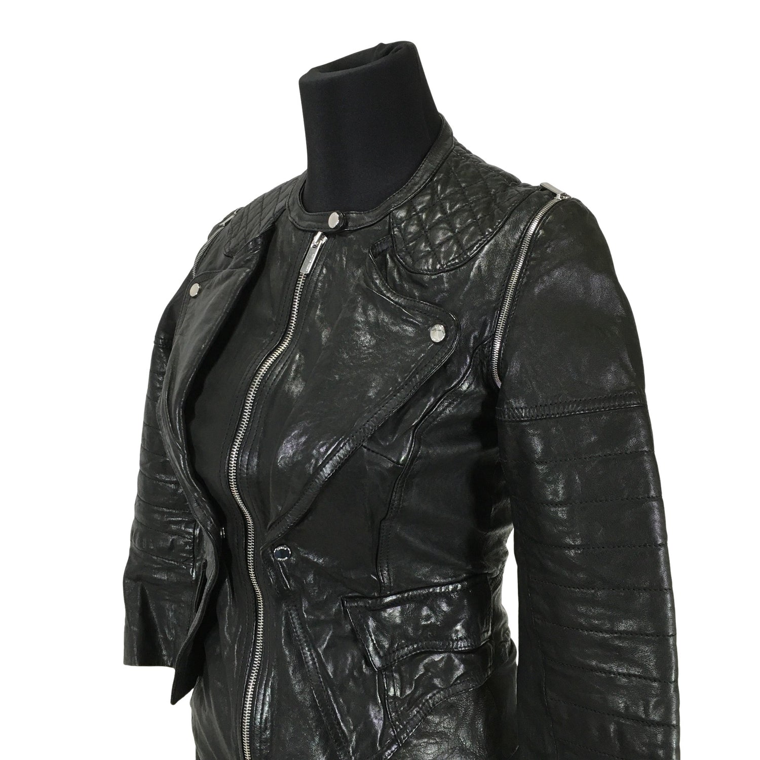  Nahkatakki  Nahkatakki, koko 34  Karen Millen 