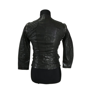 Unisex Karen Millen - Nahkatakki, koko 34 -  (2)