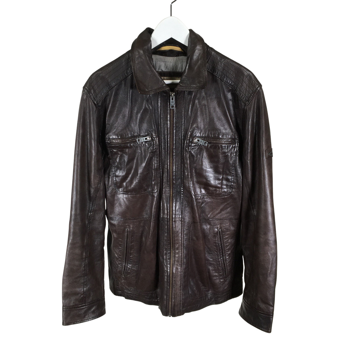 Unisex Camel Active - Nahkatakki, koko L -  (1)
