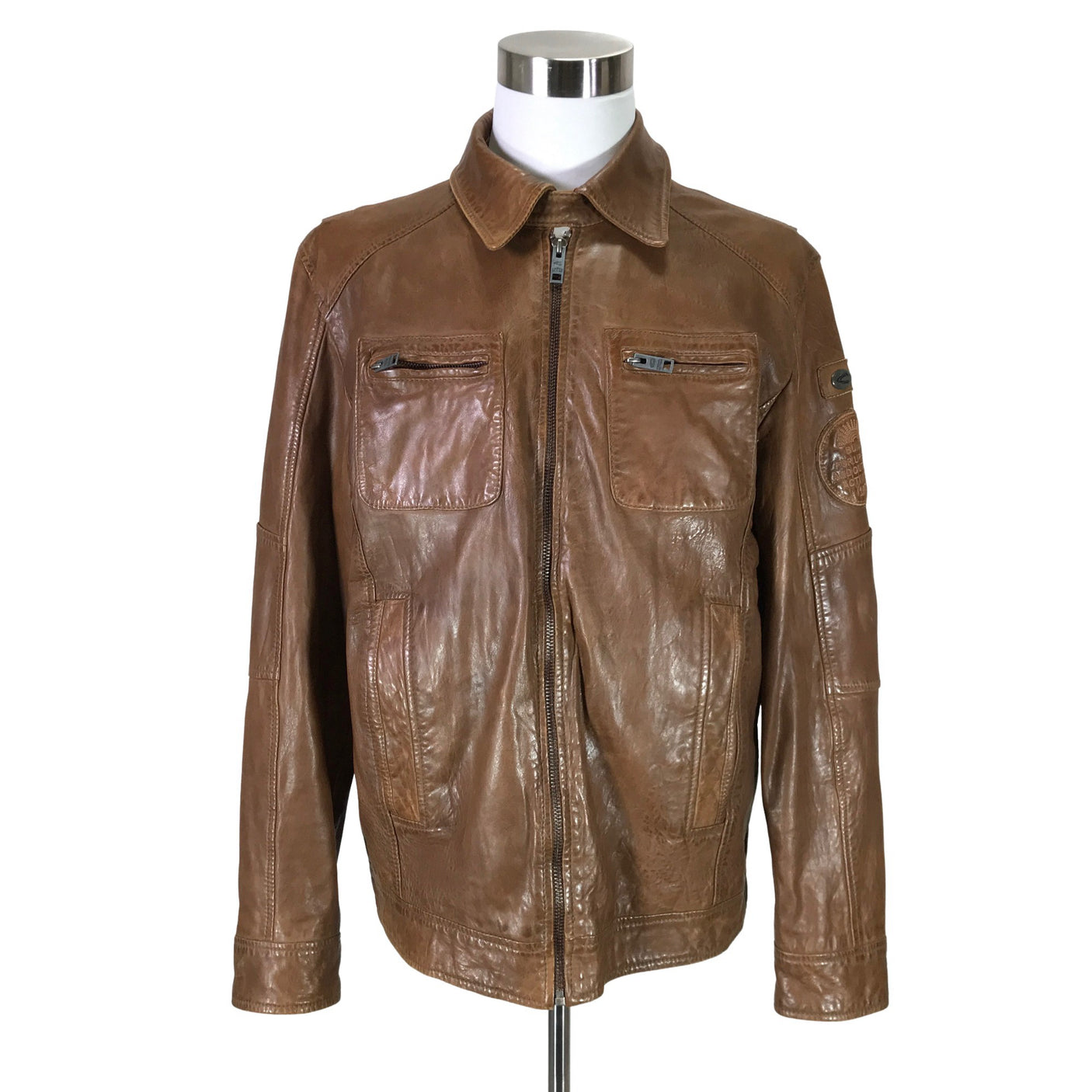 Unisex Camel Active - Nahkatakki, koko L -  (1)