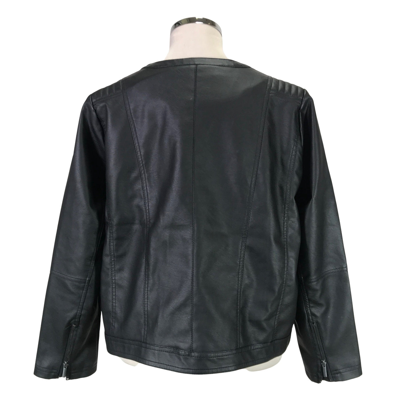 Unisex Zizzi - Nahkatakki, koko 50 -  (2)