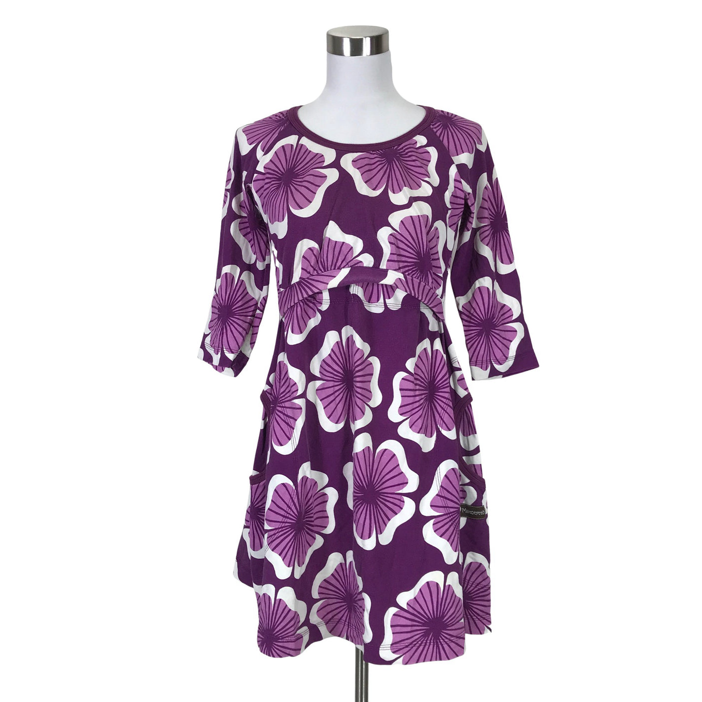 Unisex Maitotyttö - Trikoomekko (Äitiys), koko 38 -  (1)