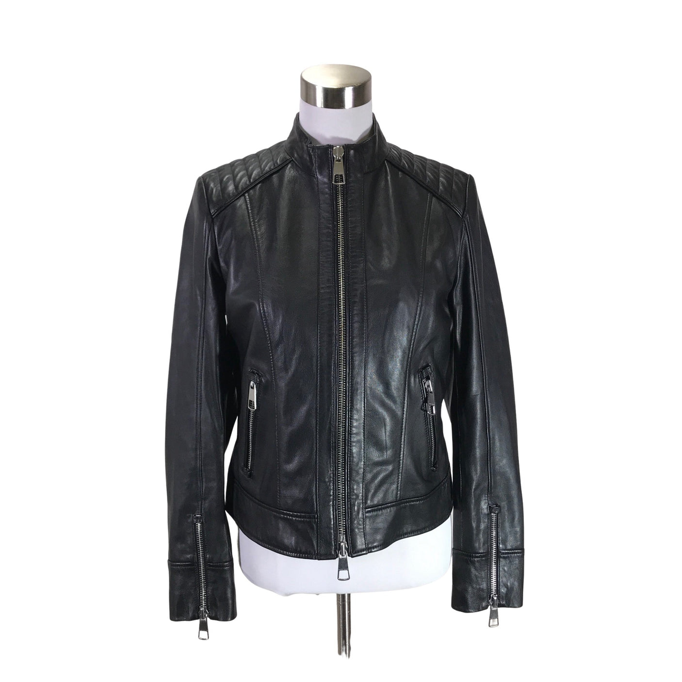 Unisex Hugo Boss - Nahkatakki, koko 38 -  (1)