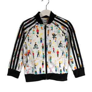 Unisex Adidas - Verryttelytakki, koko 98 - 104 -  (1)