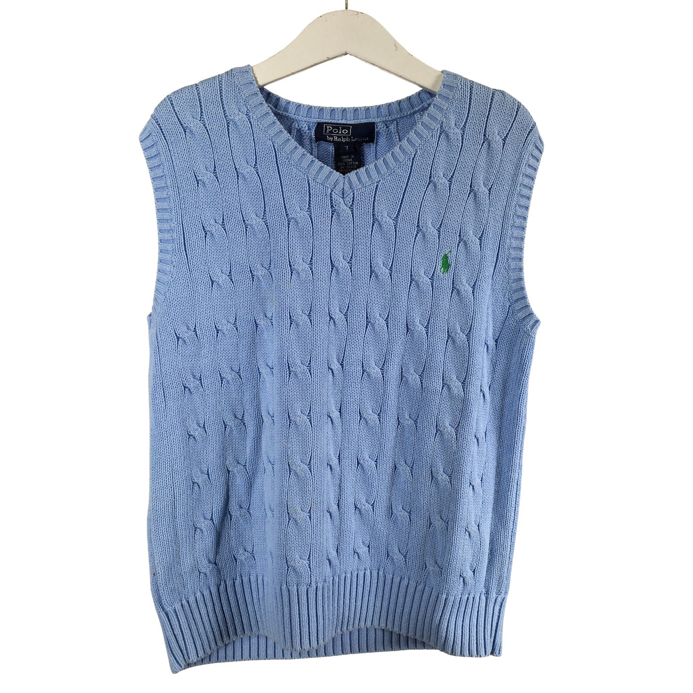 Unisex Ralph Lauren - Neuleliivi, koko 116 - 122 -  (1)