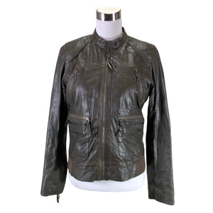 Unisex Naf Naf - Nahkatakki, koko 38 -  (1)