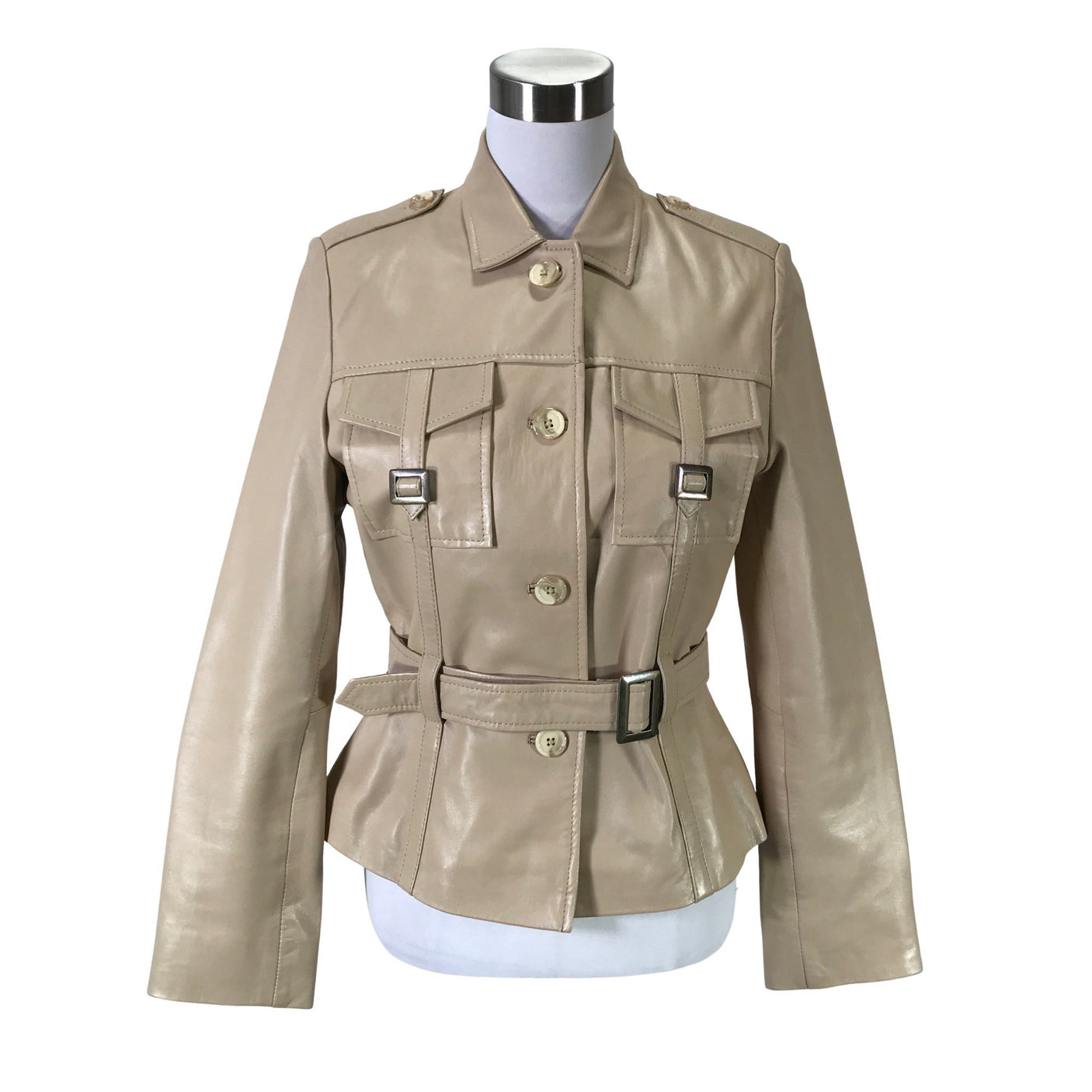 Unisex Emma - Nahkatakki, koko 36 -  (1)