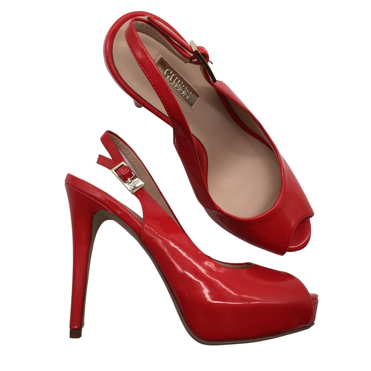 Avokärkiset korkokengät, koko 36