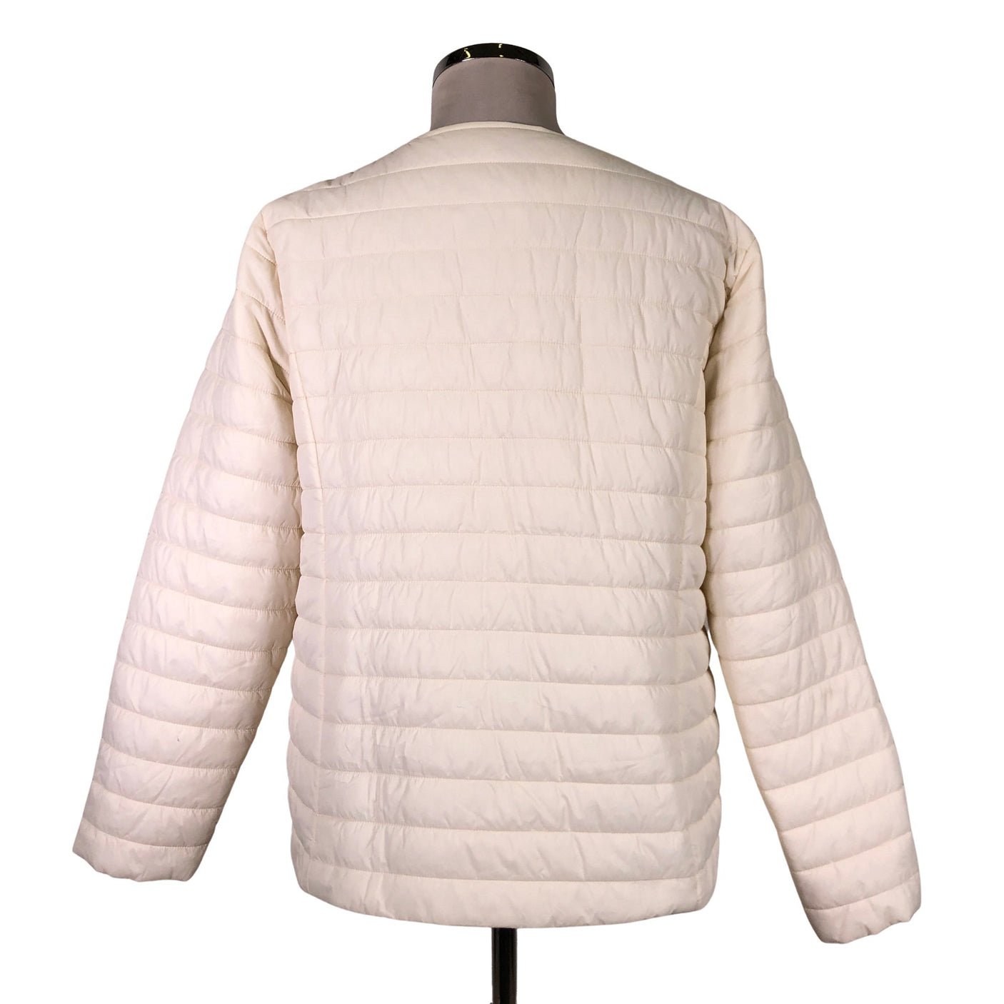 Unisex Cream - Kevyttoppatakki, koko 46 -  (2)