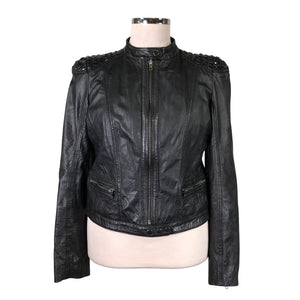 Unisex Rock and blue - Nahkatakki, koko 44 -  (1)