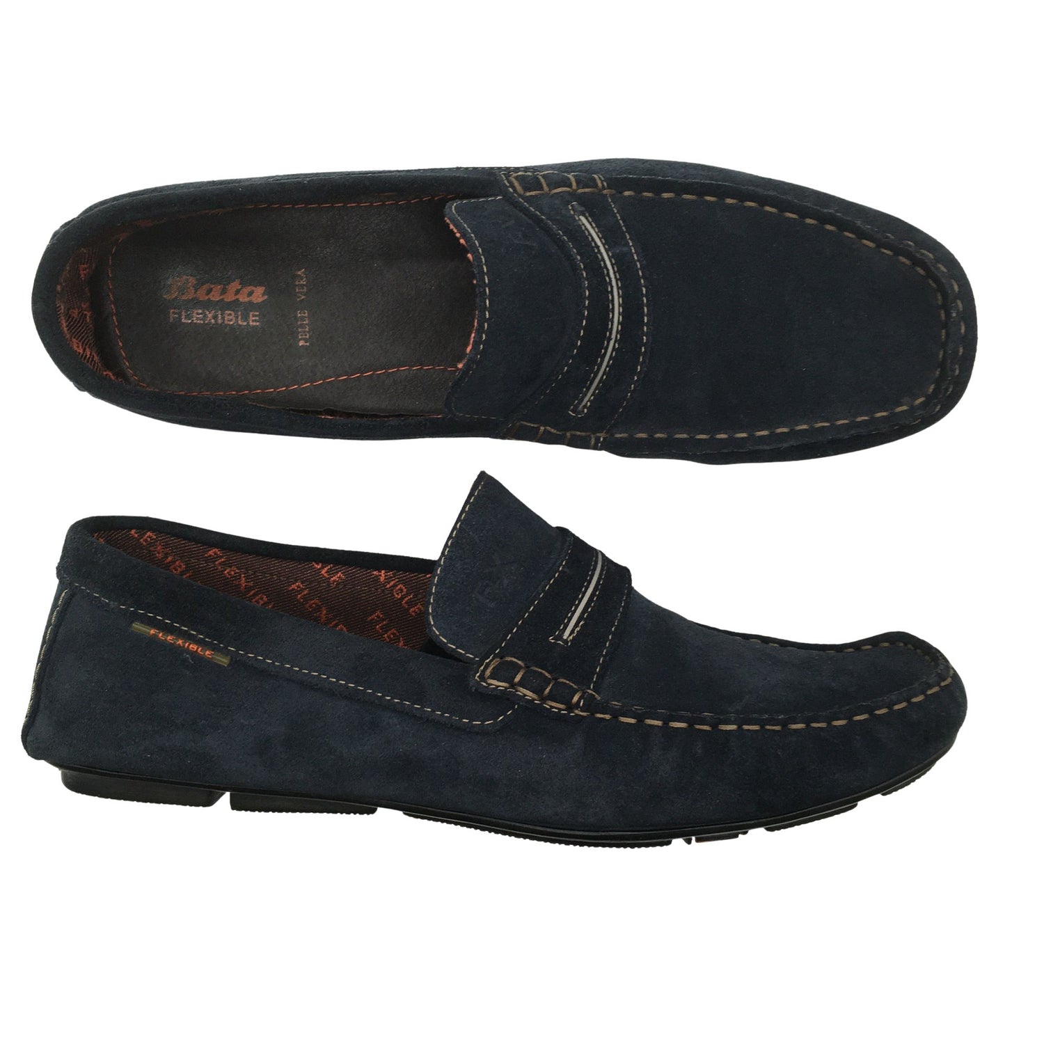  Loaferit  Loaferit, koko 43  Bata 
