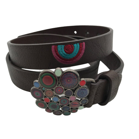 Unisex Desigual - Nahkavyö, koko Ei kokoa -  ()