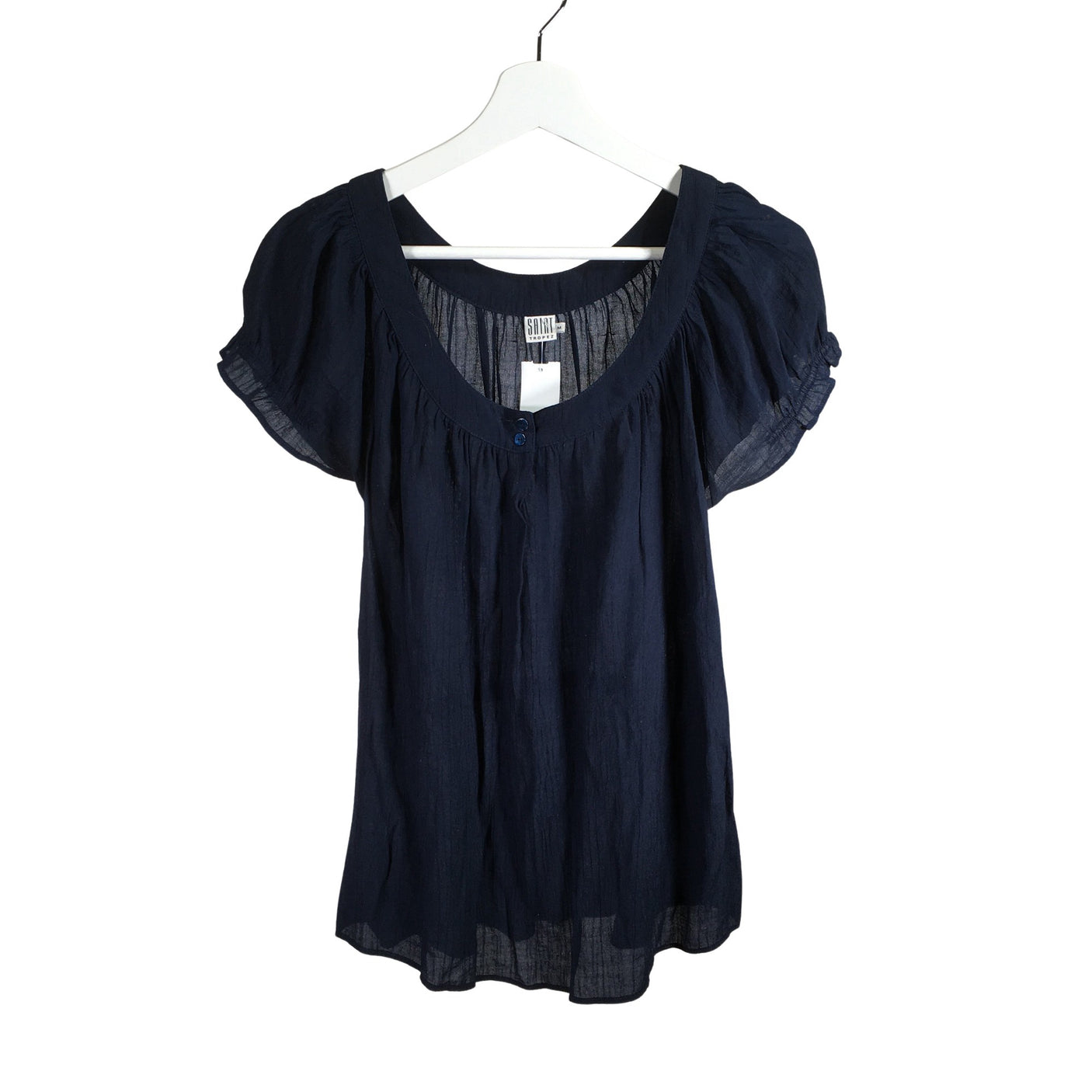 Unisex Saint Tropez - Lyhythihainen pusero, koko 38 -  (1)